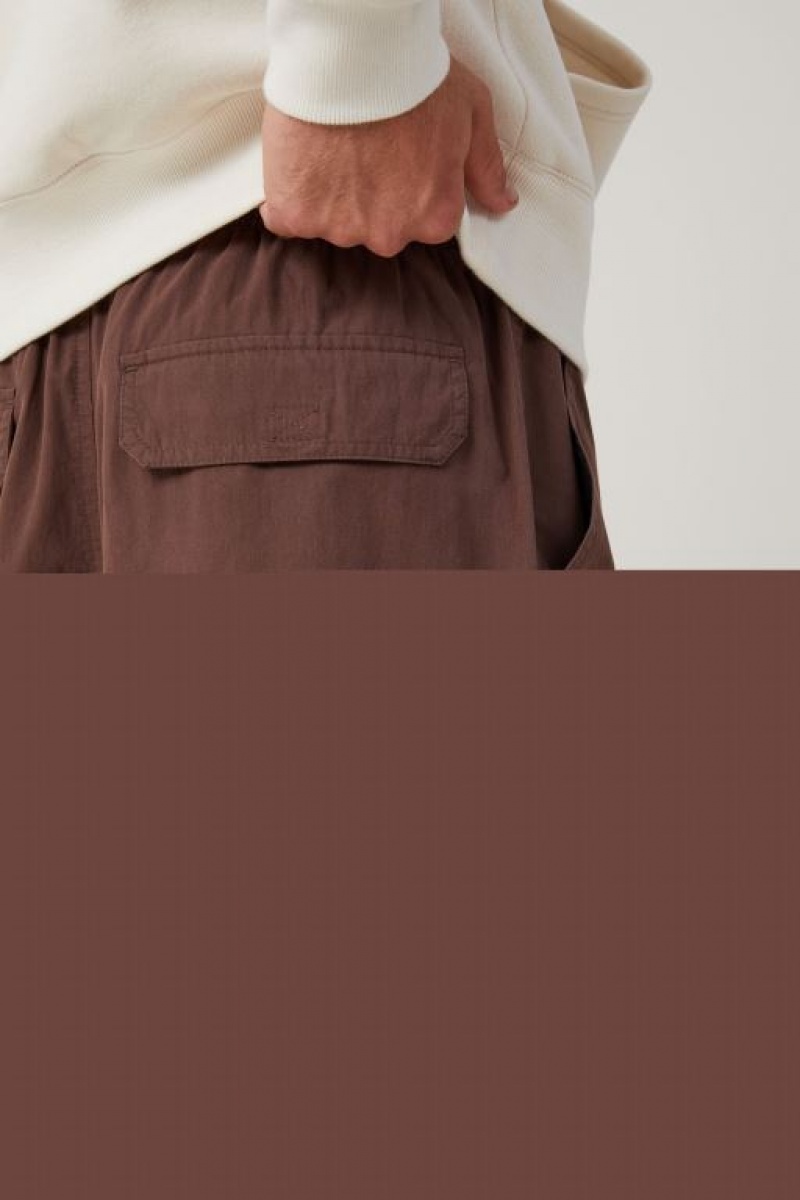 Cotton On Parachute Field Men's Pants Chocolate | Z2ejjaU1bTM
