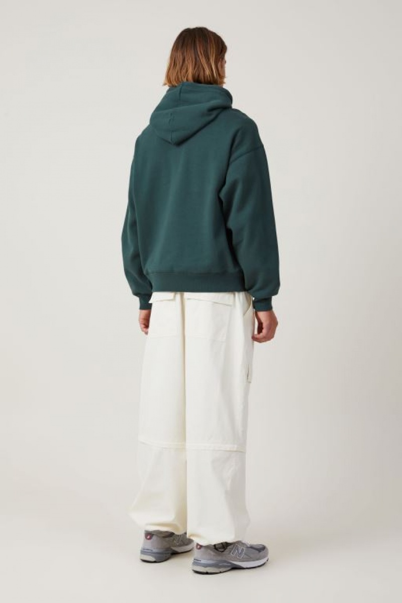 Cotton On Parachute Super Baggy Men's Pants Ecru | DO0Iibq2Cfp