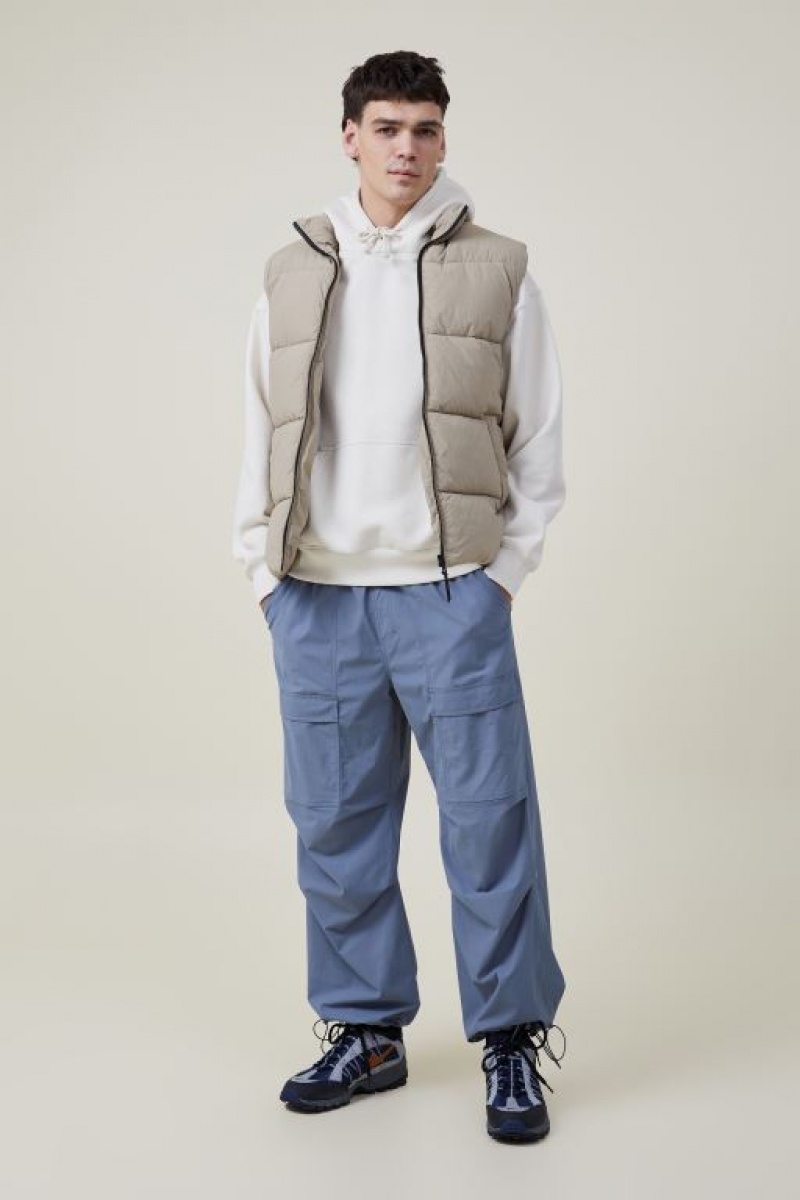 Cotton On Parachute Utility Men\'s Pants Petrol | 1RXhE6JeQbn