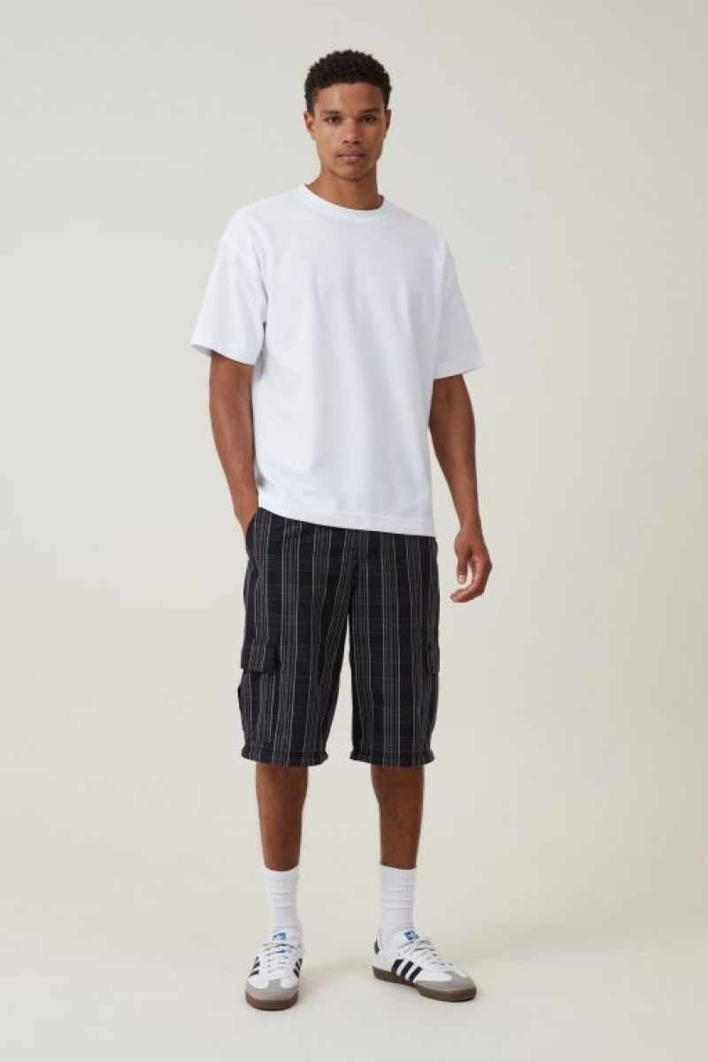 Cotton On Parachute Zip Off Men's Pants Black | FuNe7TVpKFe
