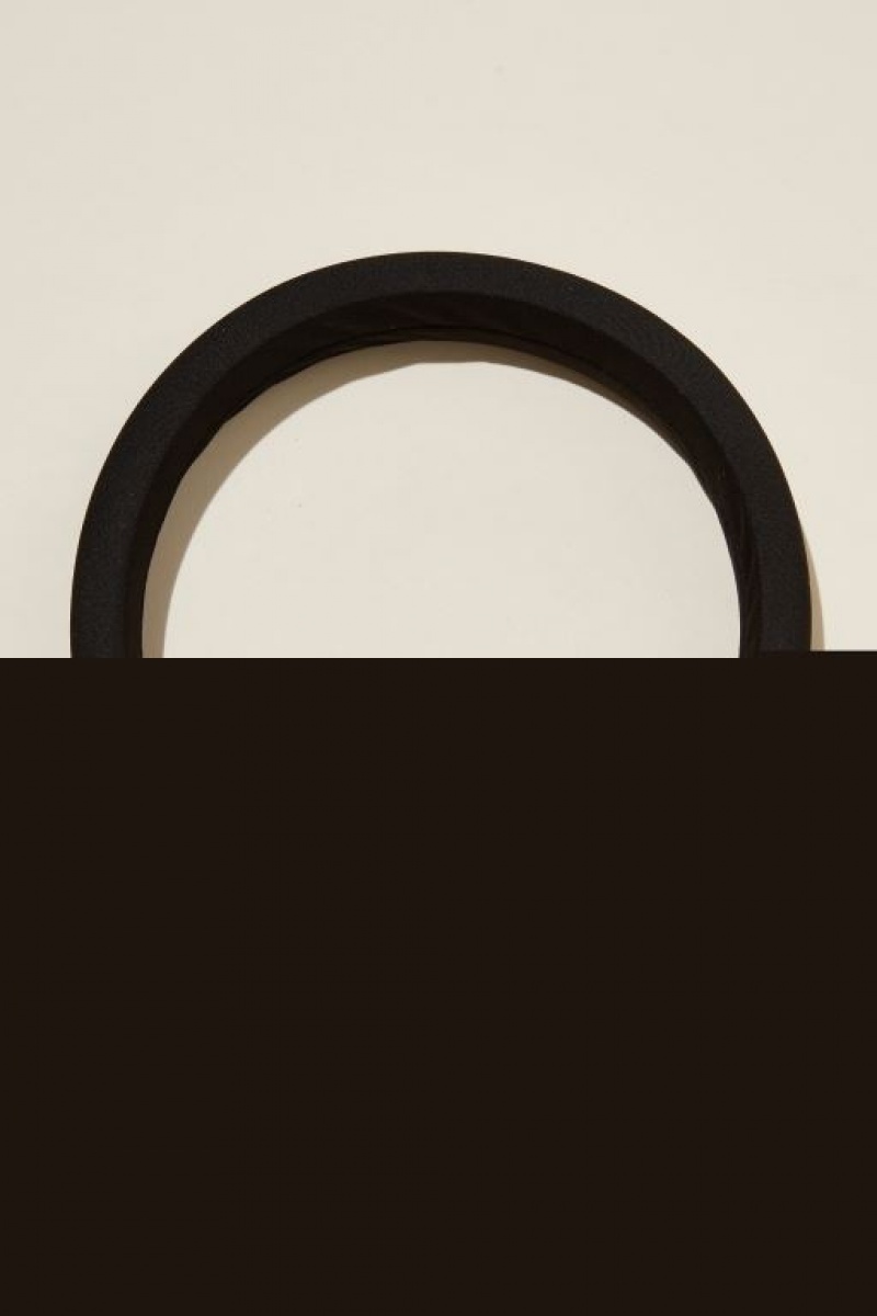 Cotton On Paris Padded Headband Women's Hair Accessories Black | 44Io4E2KhJM