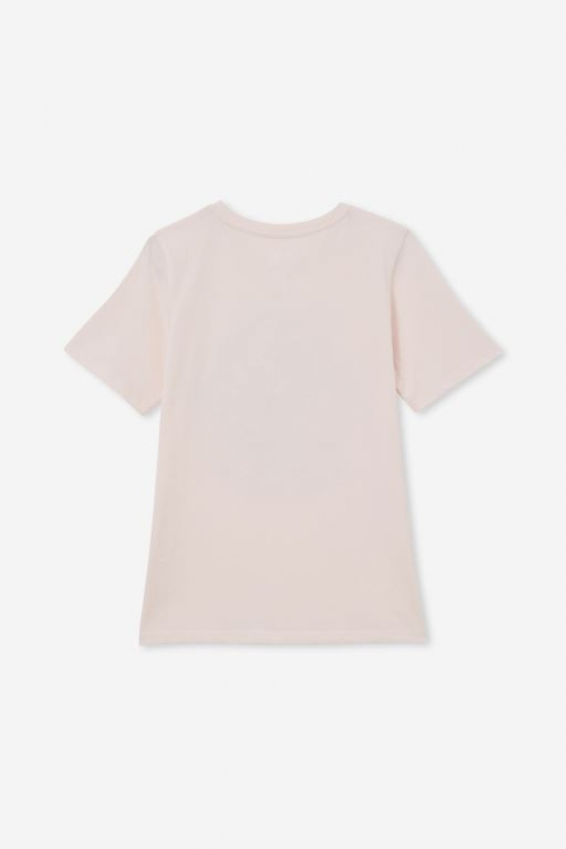Cotton On Penny Short Sleeve Girls' T Shirts Pink | JrOrG9MxWSi
