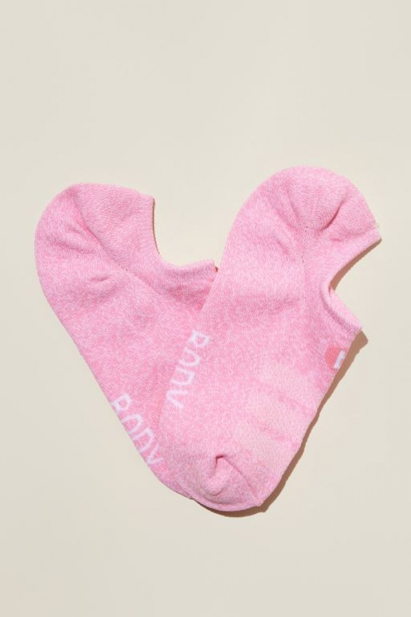 Cotton On Performance No Show Women\'s Socks Pink | Ib30GGFHYmn