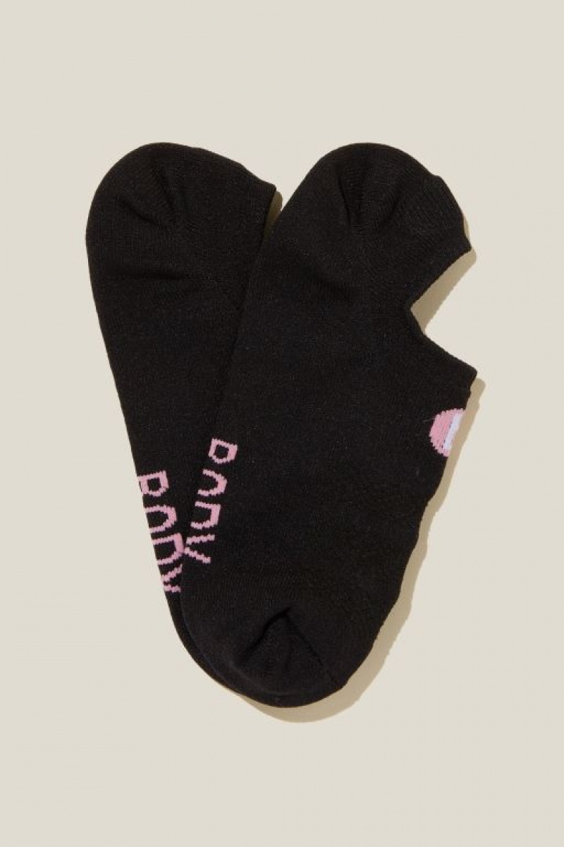 Cotton On Performance No Show Women\'s Socks Black | 9QljRBjIPye