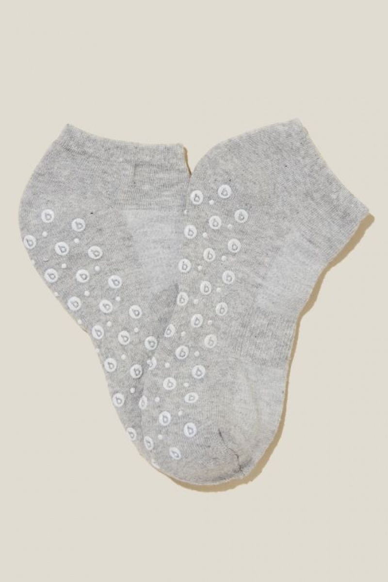Cotton On Performance Studio Women\'s Socks Grey | m3TuPSHWkLy