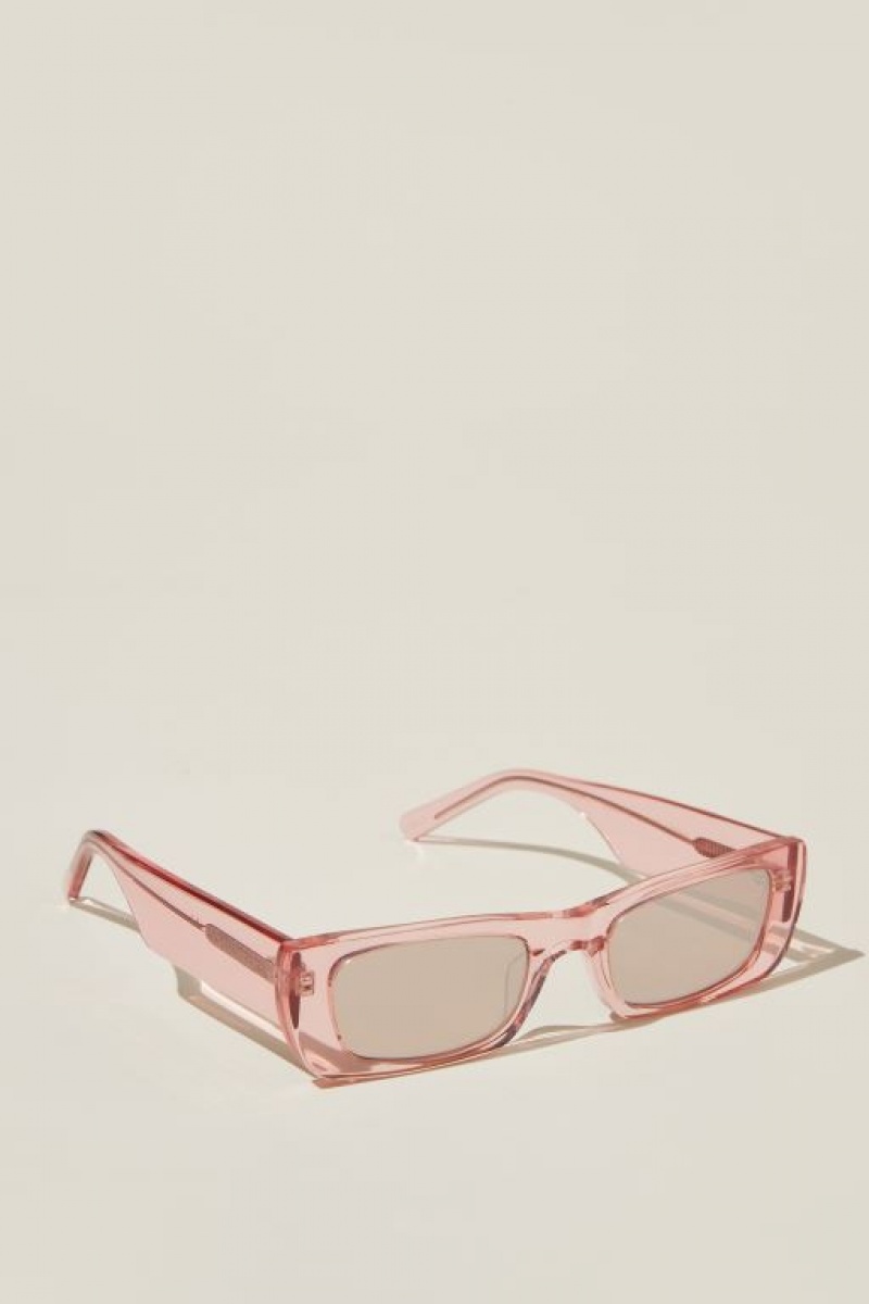 Cotton On Perry Square Women's Sunglasses Pink | eAyUocbg3ZM