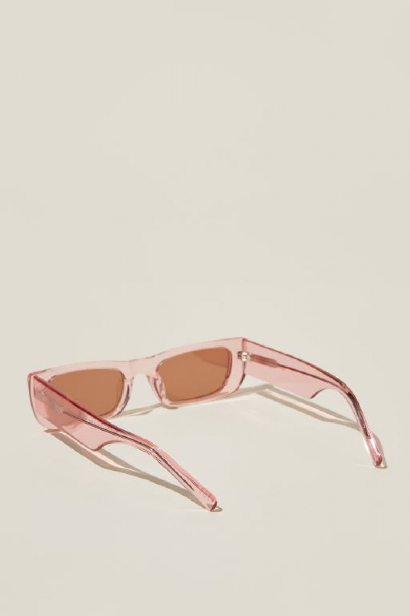 Cotton On Perry Square Women's Sunglasses Pink | eAyUocbg3ZM