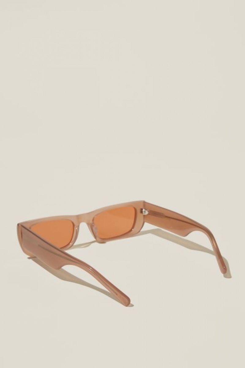 Cotton On Perry Square Women's Sunglasses Brown | SYLpbbCWBe1