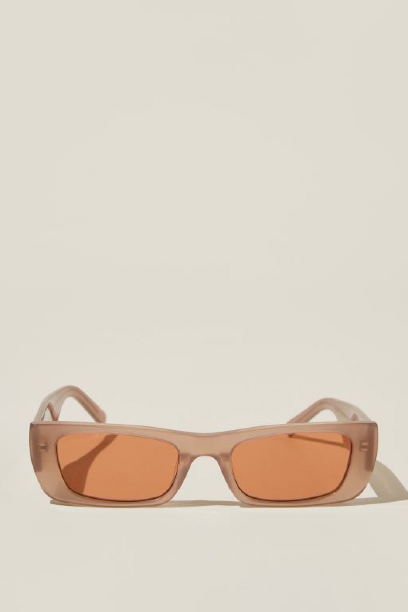 Cotton On Perry Square Women\'s Sunglasses Brown | SYLpbbCWBe1