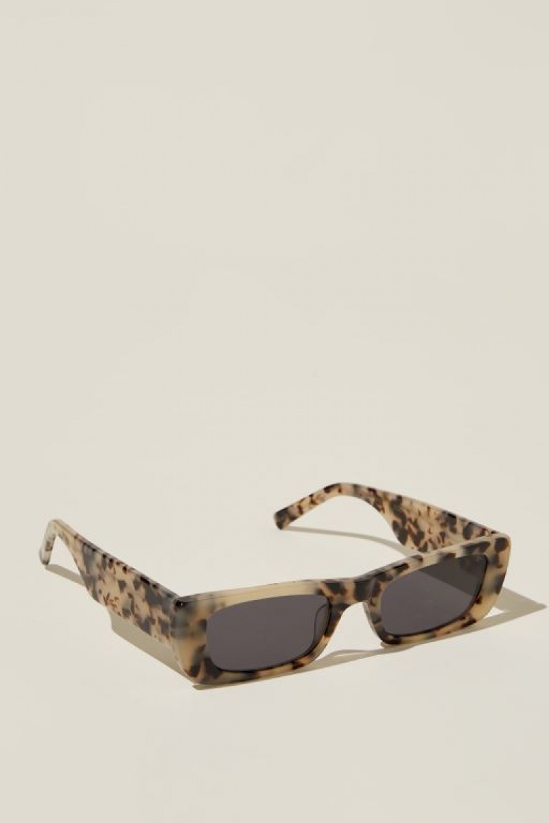 Cotton On Perry Square Women's Sunglasses Cream | K9IKV7nHOTh