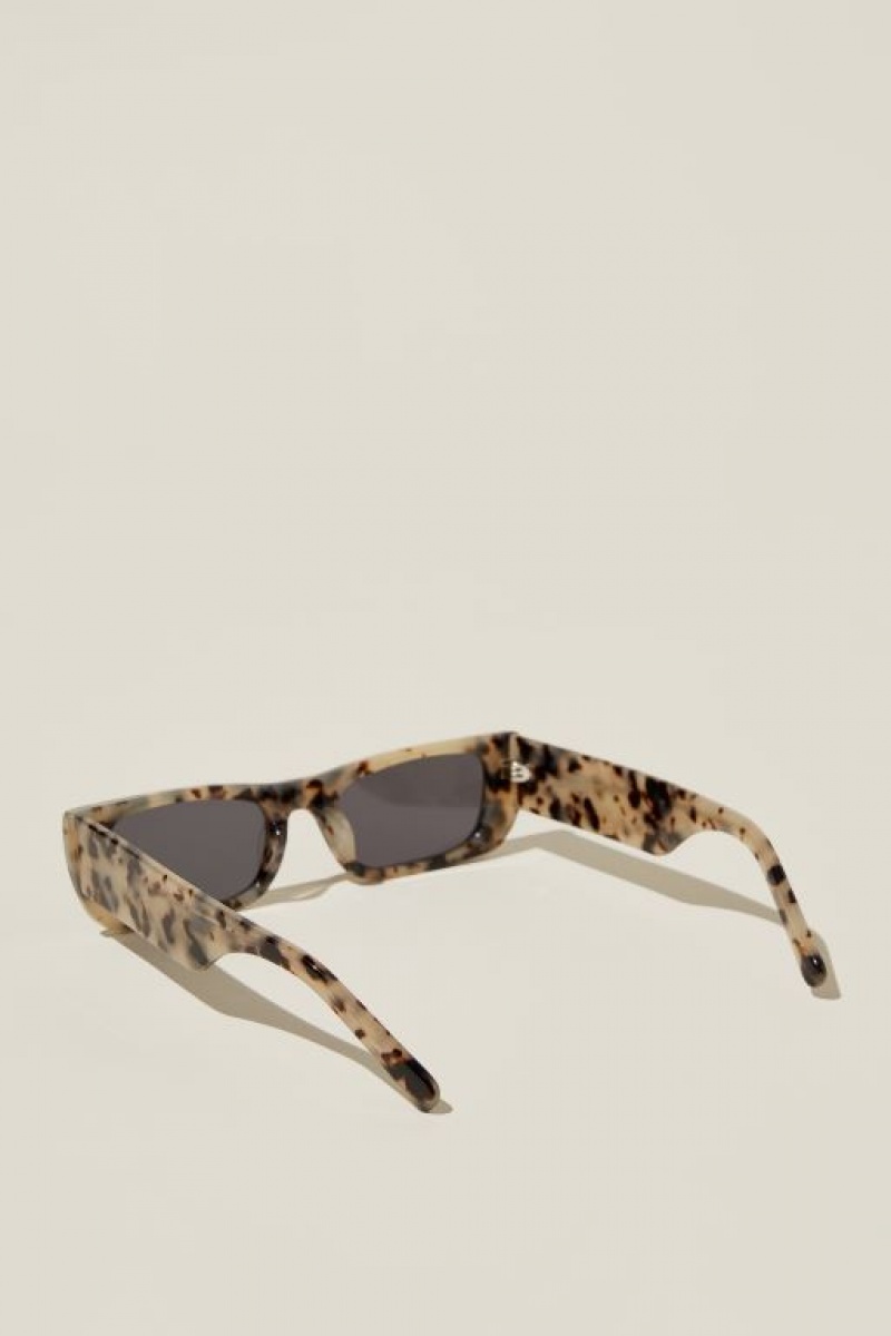 Cotton On Perry Square Women's Sunglasses Cream | K9IKV7nHOTh