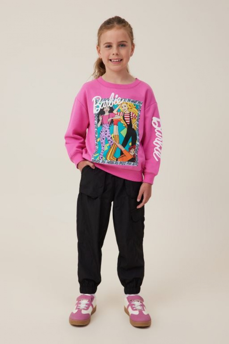 Cotton On Peta Parachute Girls' Pants Black | 5C1MMnERTBT