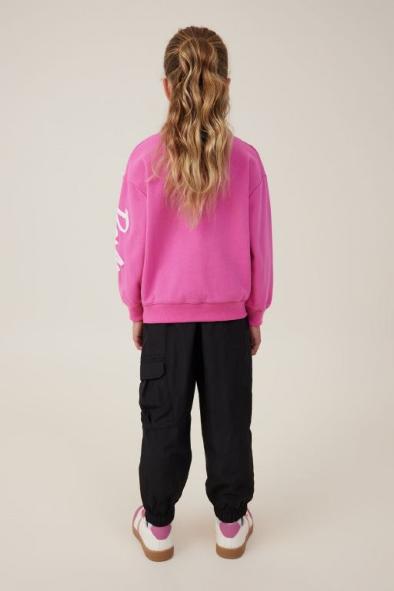 Cotton On Peta Parachute Girls' Pants Black | 5C1MMnERTBT