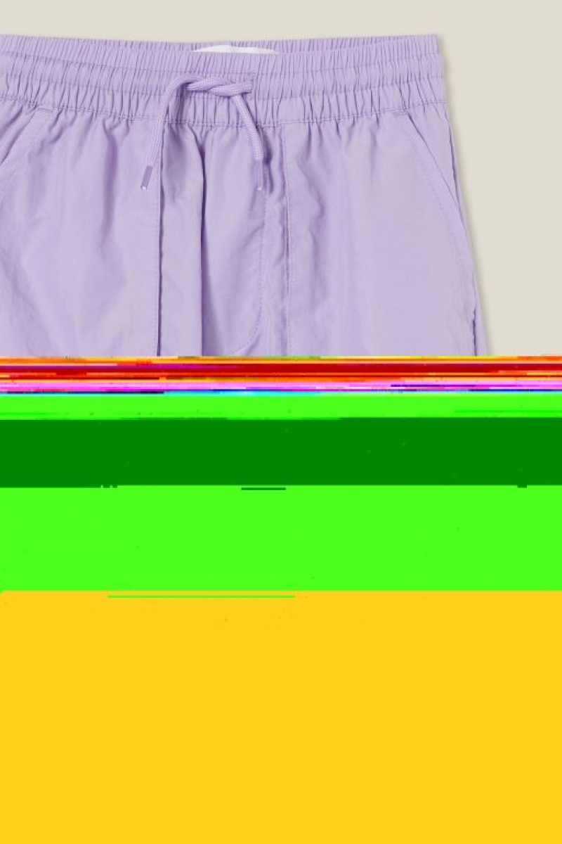 Cotton On Peta Parachute Girls' Pants Purple | yja5eqj9jDh