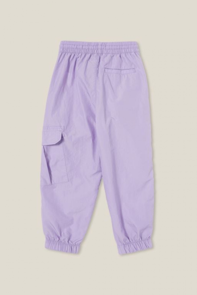 Cotton On Peta Parachute Girls' Pants Purple | yja5eqj9jDh