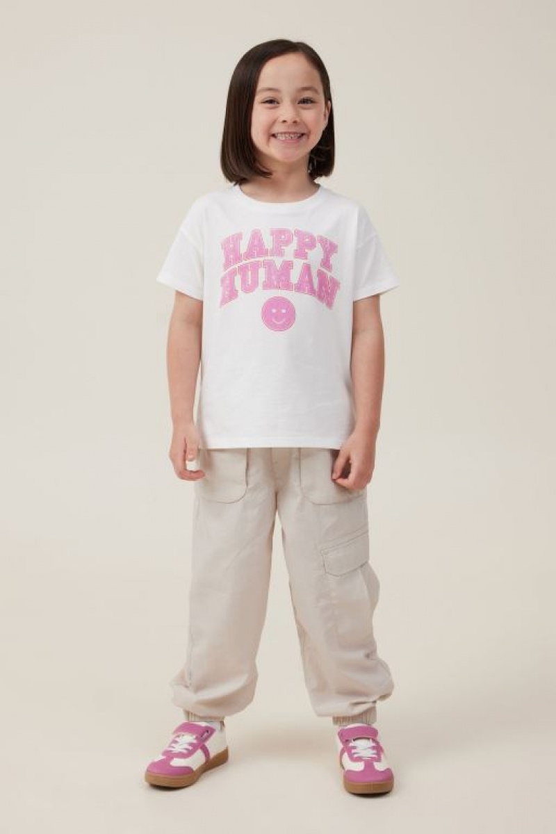 Cotton On Peta Parachute Girls' Pants Rainy | JcQeTHYO4YR