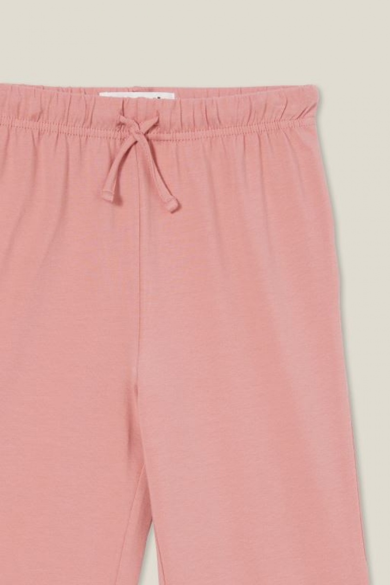 Cotton On Piper Broderie Girls' Pants Clay | n5w7i5JRscb