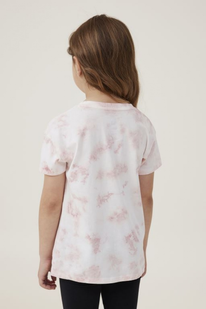 Cotton On Pippy Short Sleeve Girls' T Shirts Marshmallow | oG65vnpmJfO