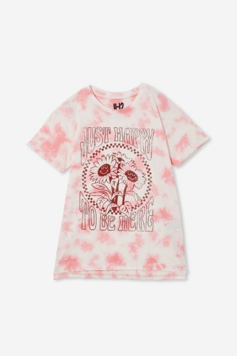 Cotton On Pippy Short Sleeve Girls' T Shirts Marshmallow | oG65vnpmJfO