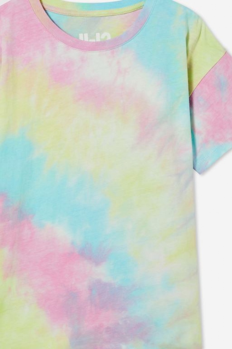 Cotton On Pippy Short Sleeve Girls' T Shirts Multicolor | iEjgWaDgAdk