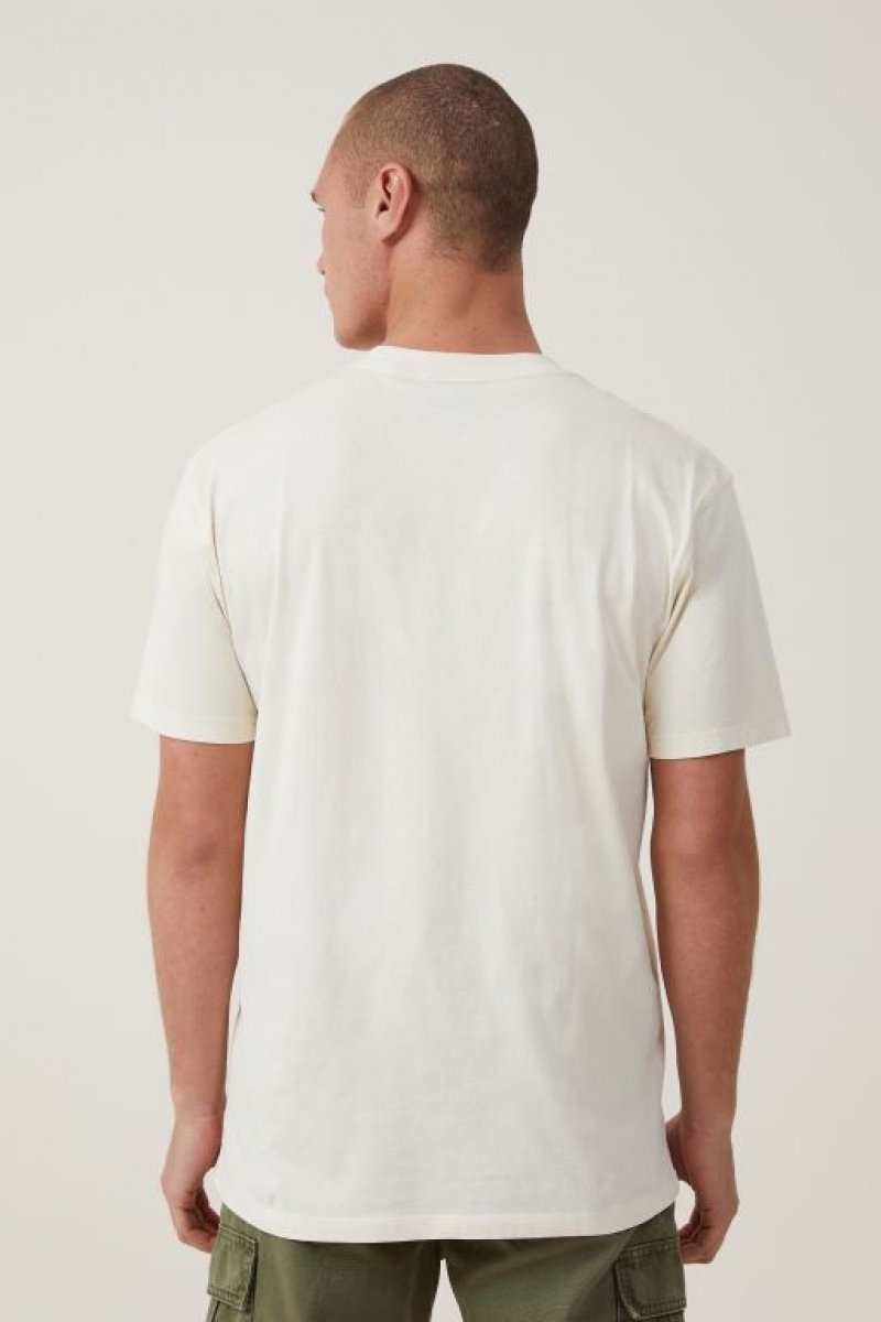 Cotton On Premium Loose Fit Music Men's Graphic T-Shirts Lcn | tXCk9R0PGRn