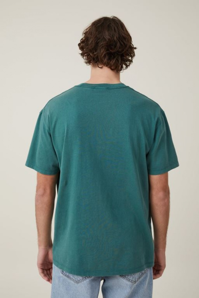 Cotton On Premium Loose Fit Music Men's Graphic T-Shirts Lcn | zN4yTUzoPFZ