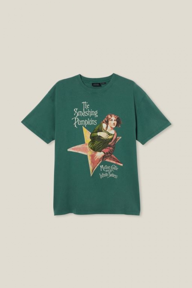 Cotton On Premium Loose Fit Music Men's Graphic T-Shirts Lcn | zN4yTUzoPFZ