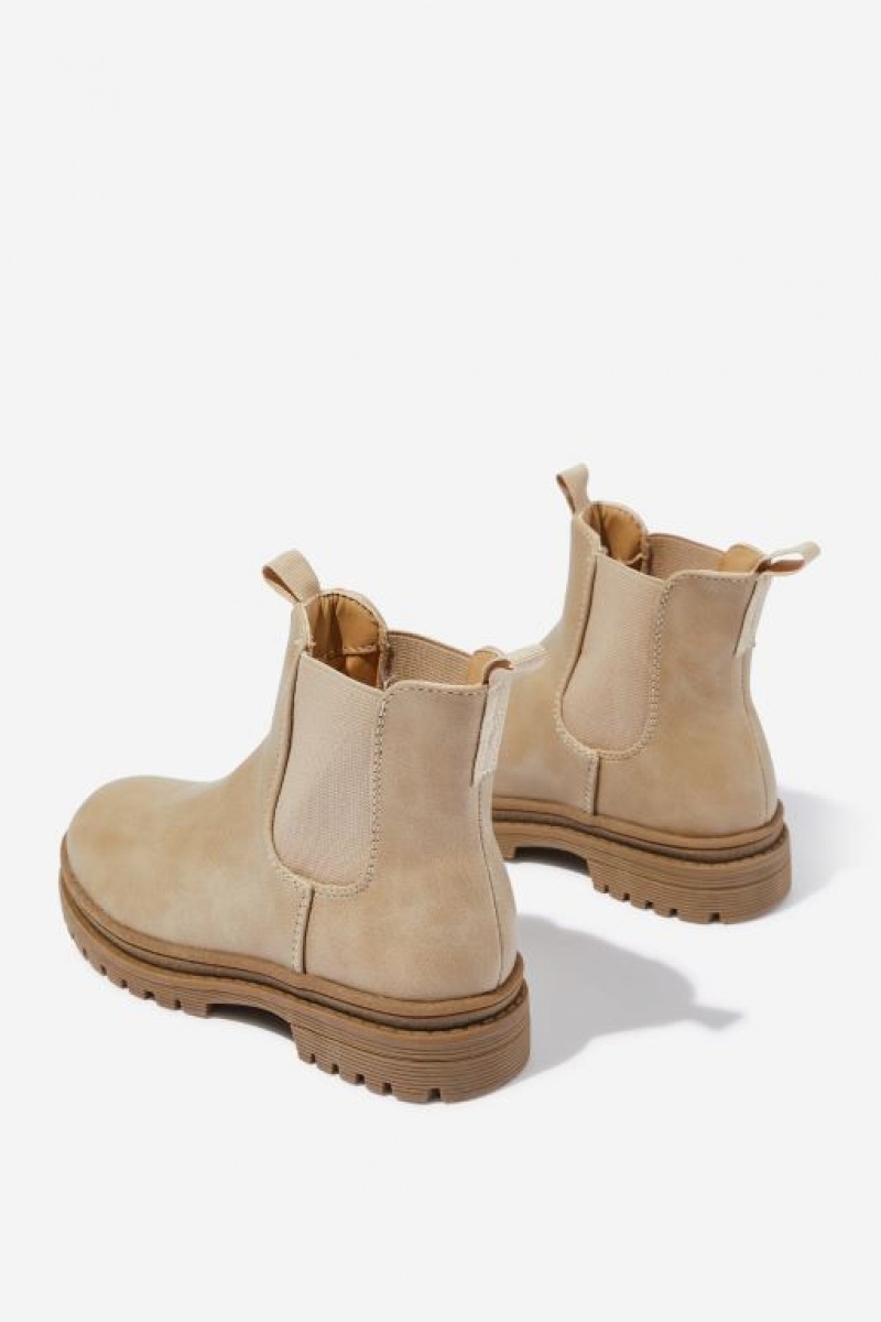 Cotton On Pull On Gusset Girls' Boots Grey | VLvTOFN26bZ