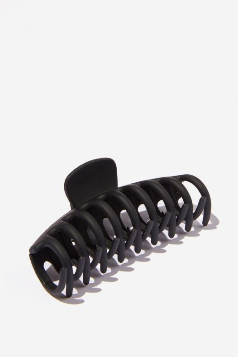 Cotton On Rachel Hair Claw Women\'s Hair Accessories Black | 3lKdWlS05Q7