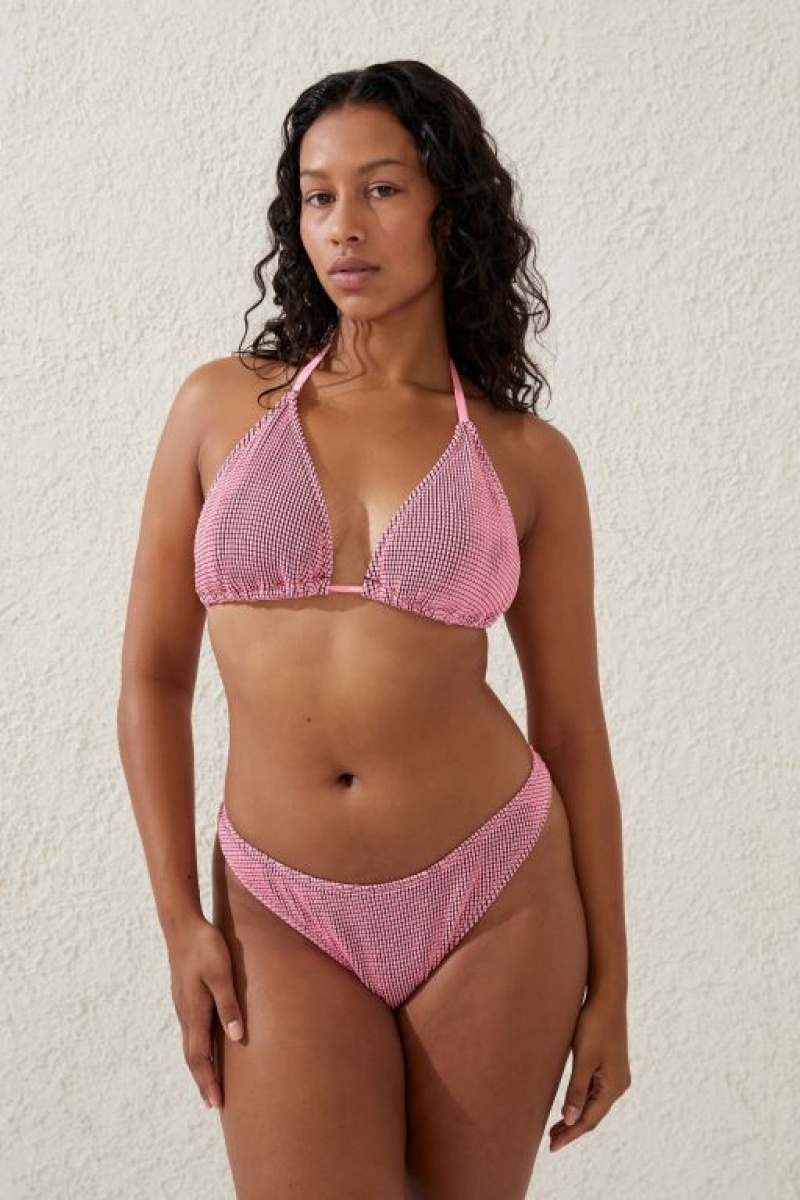 Cotton On Refined High Side Brazilian Women's Bikini Bottoms Black | 706CBlWiP5k
