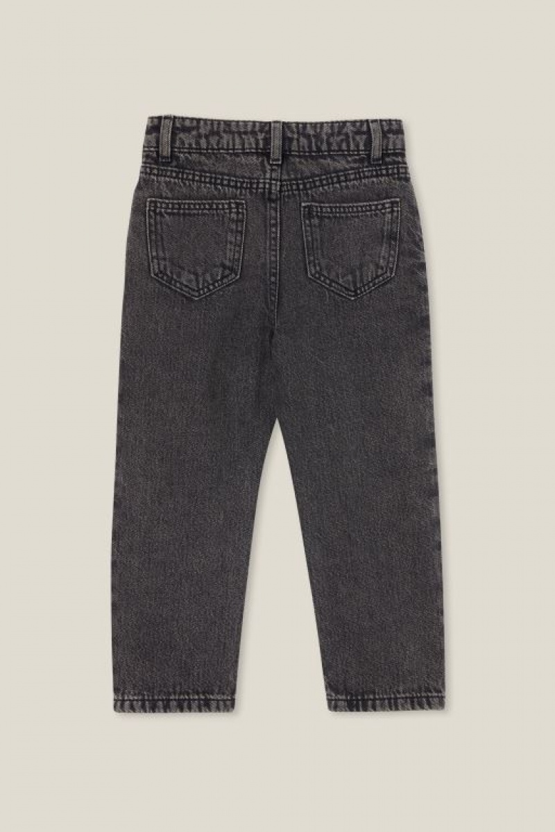 Cotton On Regular Fit Boys' Jeans Black | YNeFDEelYA6