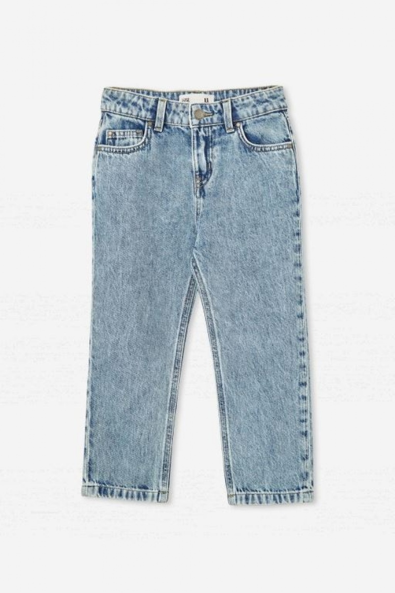 Cotton On Regular Fit Boys' Jeans Blue | 0im7lgVCKI6
