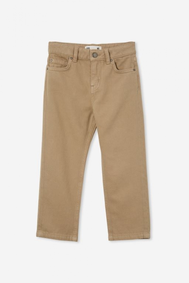 Cotton On Regular Fit Boys' Jeans Grey | Q5NsSmRMPvT
