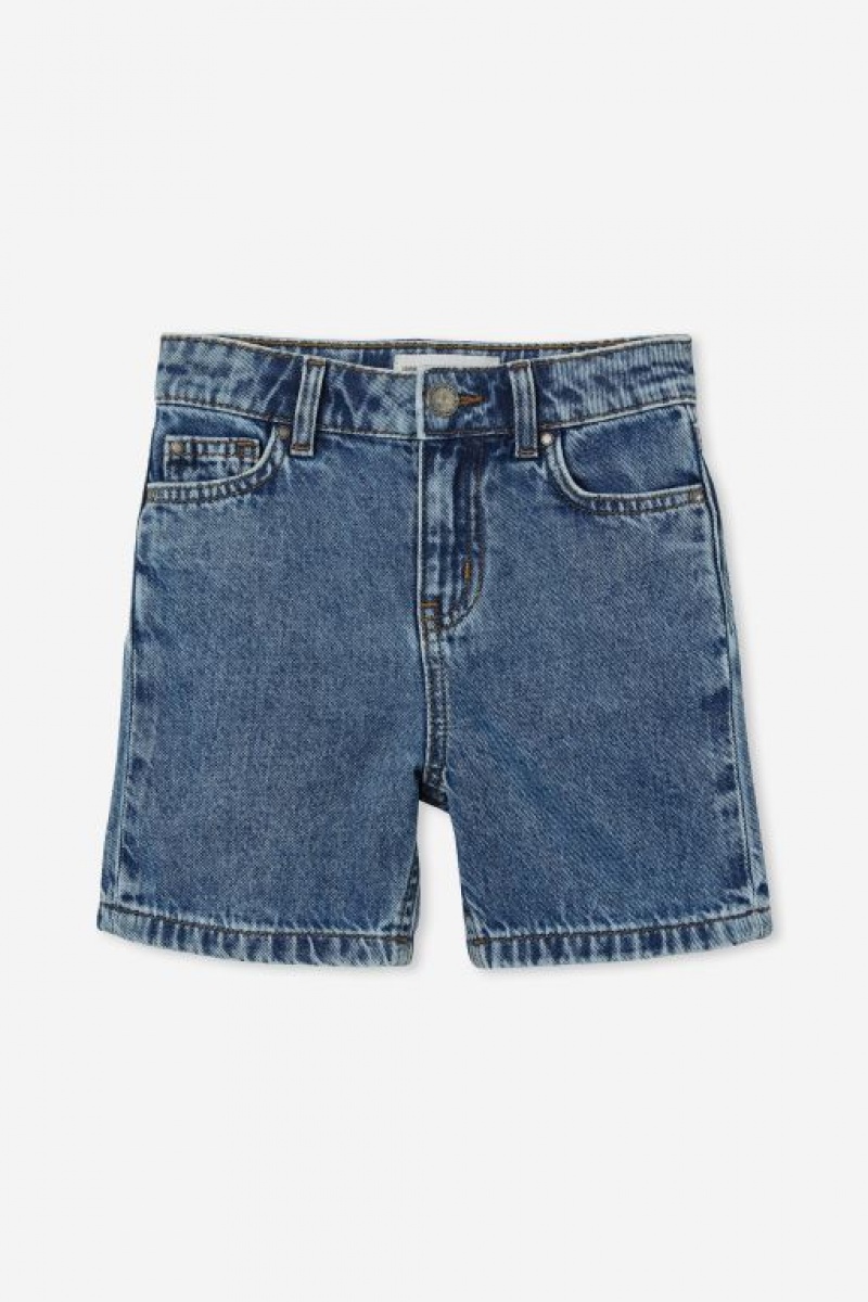 Cotton On Regular Fit Boys' Shorts Blue | k2cI0WHYrLF