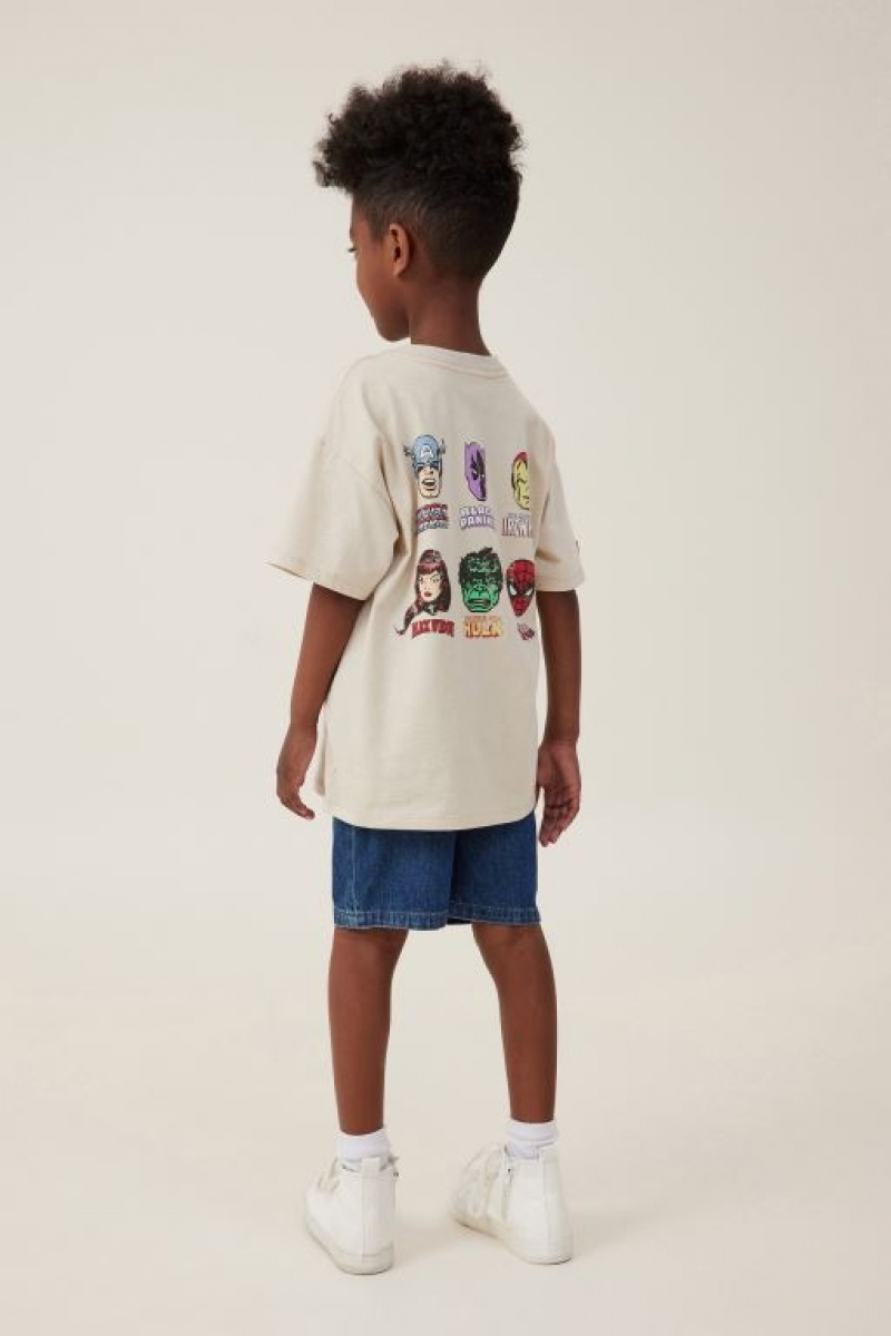 Cotton On Regular Fit Boys' Shorts Dark Blue | HLnCf708ps7