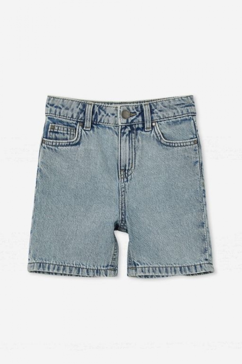 Cotton On Regular Fit Boys' Shorts Light Blue | 43Zlp88rAfU