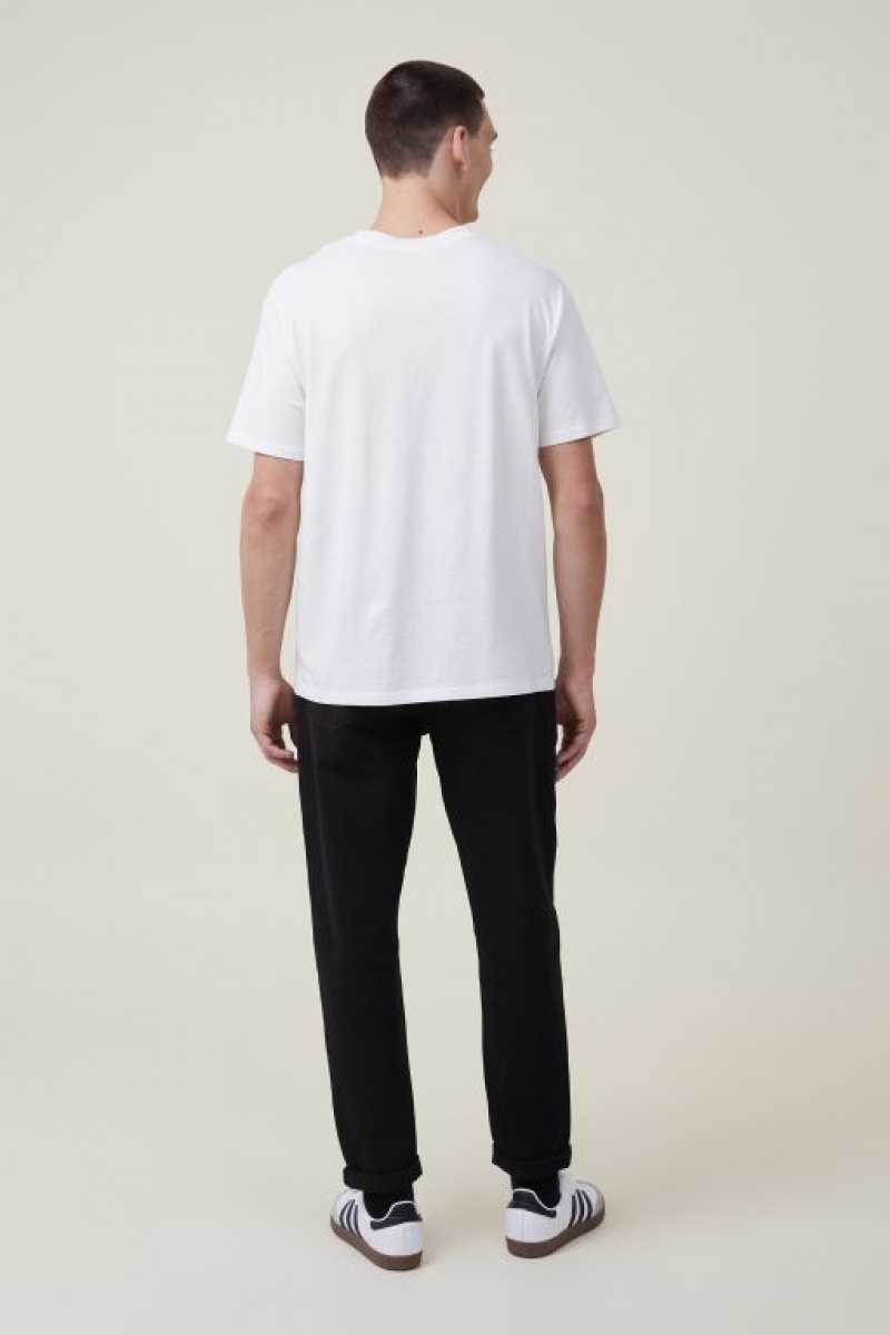 Cotton On Relaxed Tapered Jean Men's Pants Black | 1KflLP44a7H