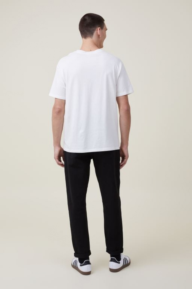 Cotton On Relaxed Tapered Men's Jeans Black | IyCsIv8jvzb