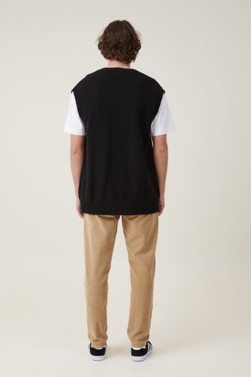 Cotton On Relaxed Tapered Men's Jeans Pebble | av9sKXs8kvG