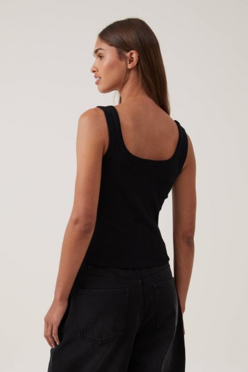 Cotton On Rory Henley Women's Tanks Black | Bw5S003DI6X