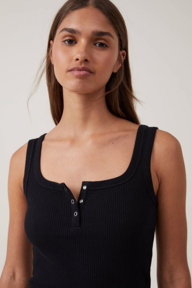 Cotton On Rory Henley Women's Tanks Black | Bw5S003DI6X