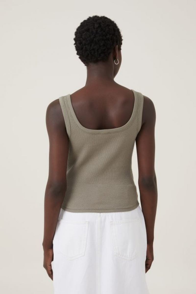 Cotton On Rory Henley Women's Tanks Woodland | sVOtCegx8Bs