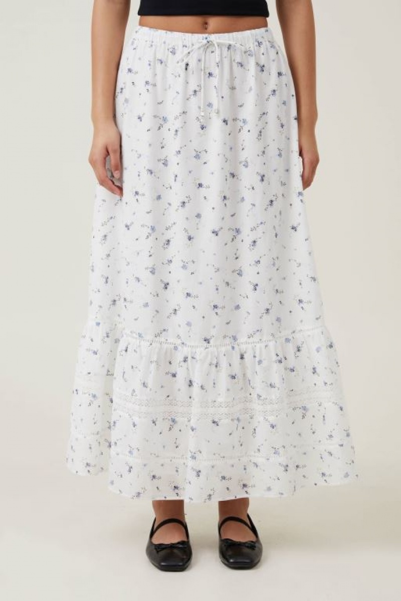 Cotton On Rylee Lace Maxi Women's Skirt Winona | 51IxU7Ypzdg