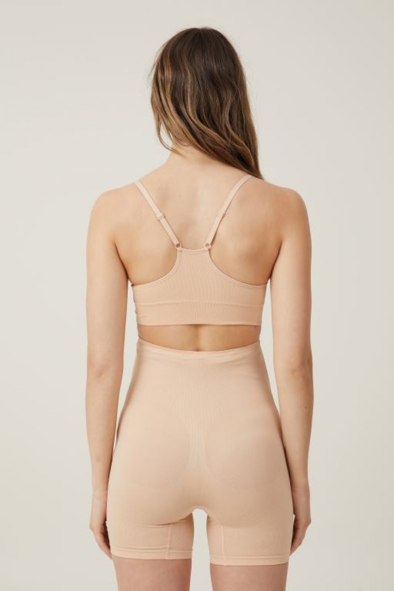 Cotton On Seamless Nursing Bra Women's Maternity Wear Frappe | 9bwCn6xZ2Lt