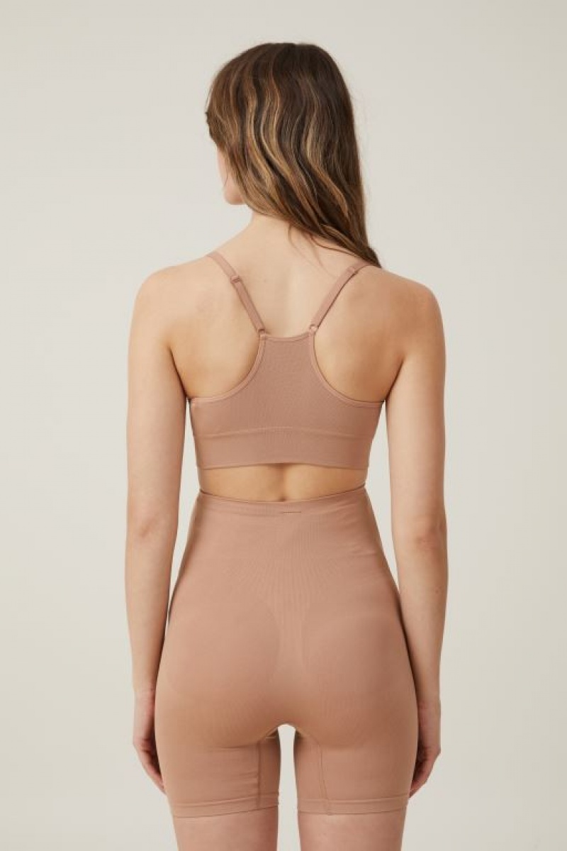 Cotton On Seamless Nursing Bra Women's Maternity Wear Maple | UaK4wW2dhUL
