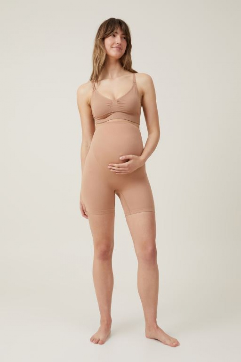 Cotton On Seamless Nursing Bra Women's Maternity Wear Maple | UaK4wW2dhUL