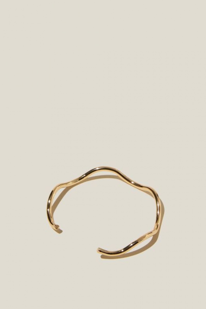 Cotton On Single Bracelet Women's Jewellery Gold | Hhg3FuIwfxG