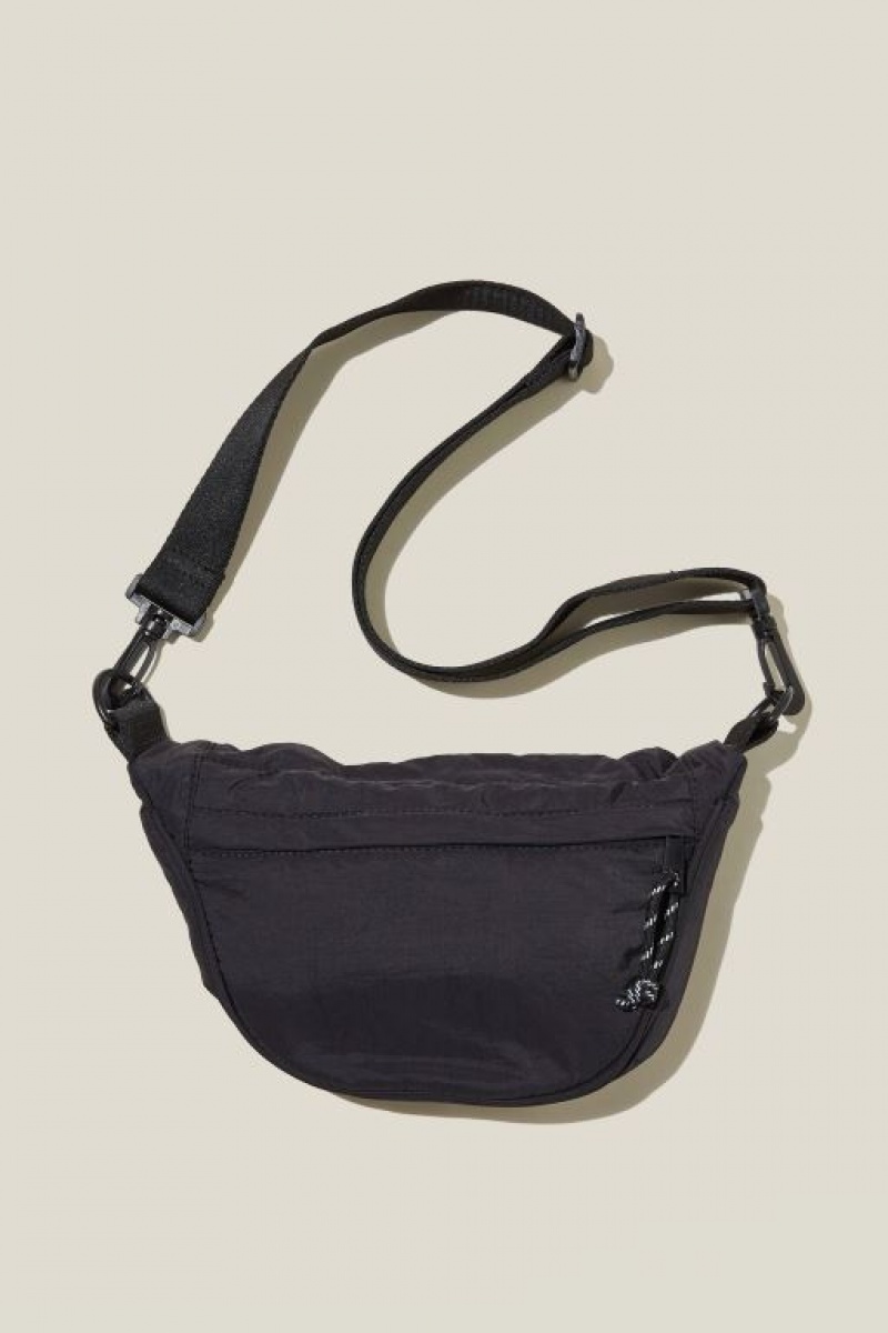 Cotton On Sling Cross Body Men\'s Bags Black | cCUs57rwenL