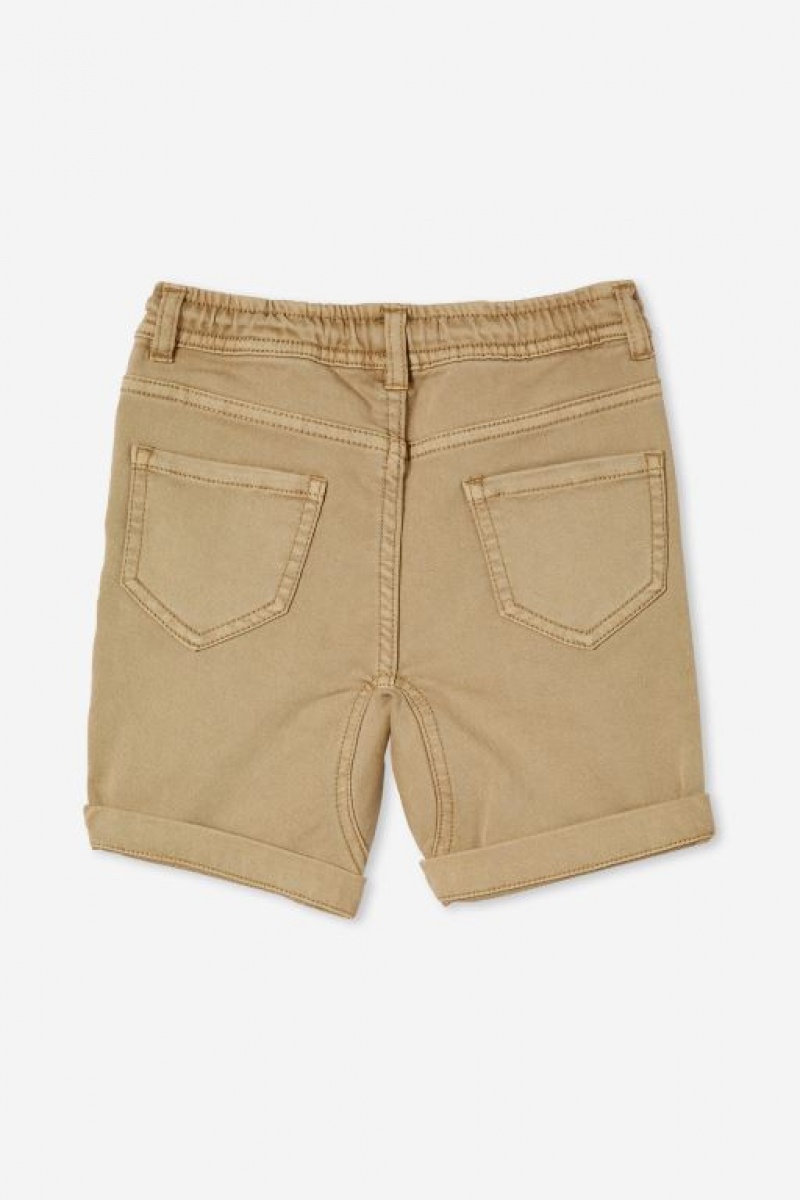 Cotton On Slouch Fit Boys' Shorts Grey | uyD7FnpOrok