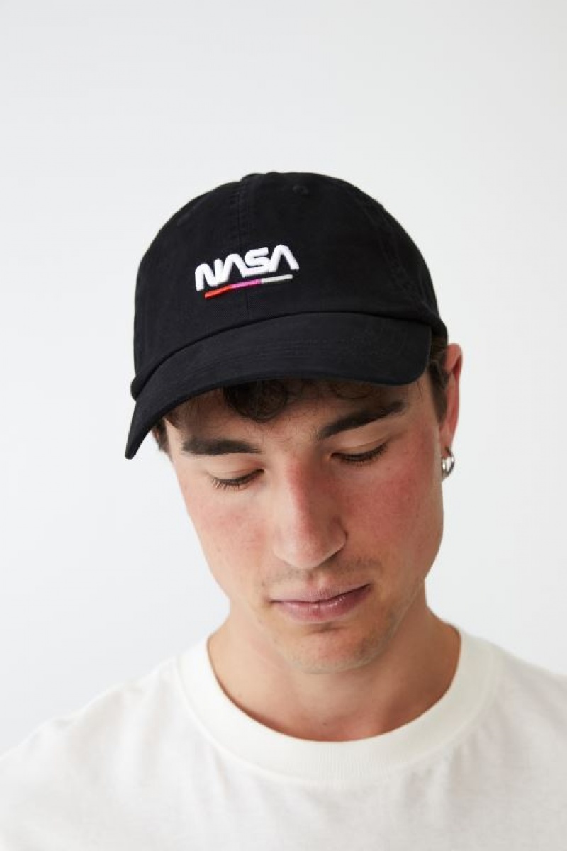 Cotton On Special Edition Dad Men's Caps Black / White | RRSyLj3yTk7